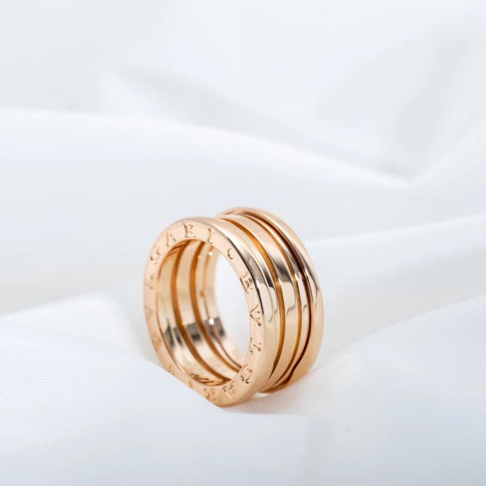 Three color wide small waist ring