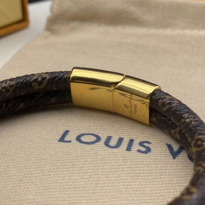 Leather Bracelet tiger head pendant bracelet