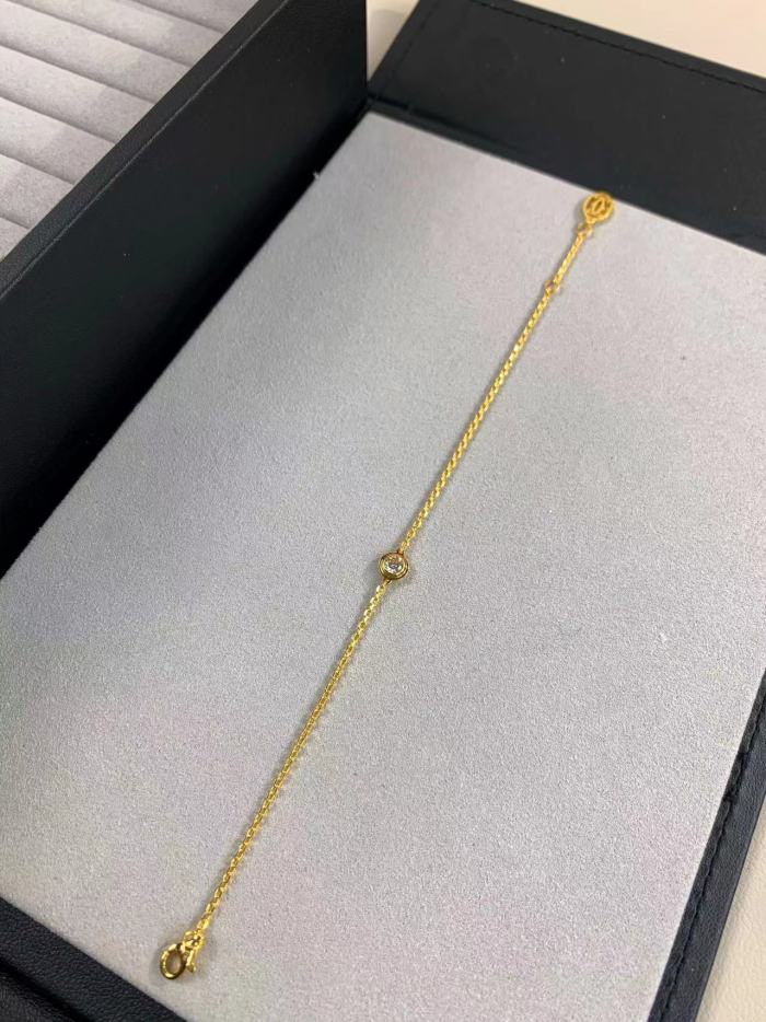 Single Diamond Fine Bracelet