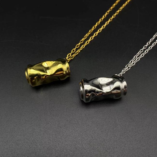Sterling Silver 925 Coke Can Necklace