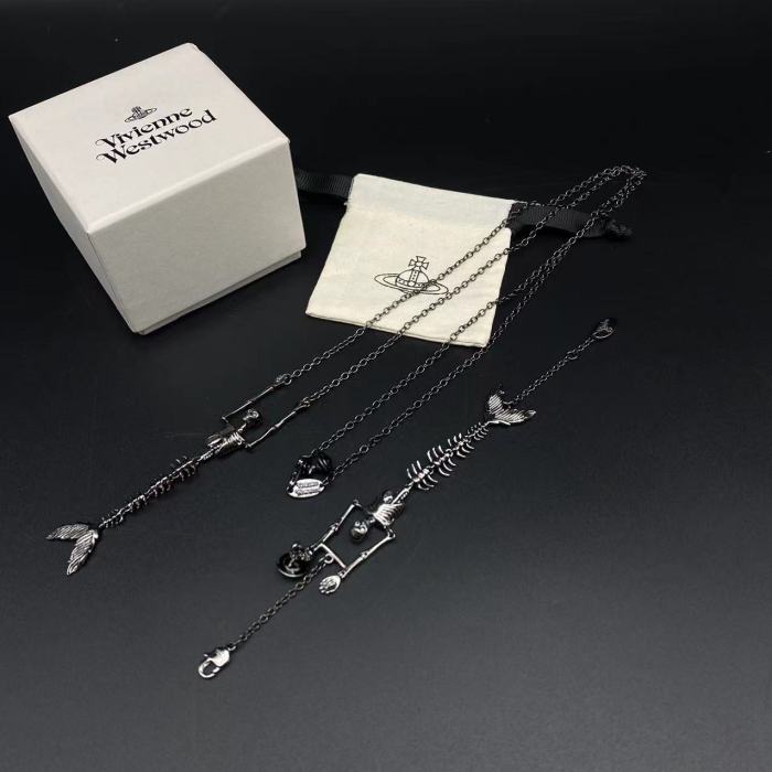 Mermaid Skeleton Bracelet/Necklace