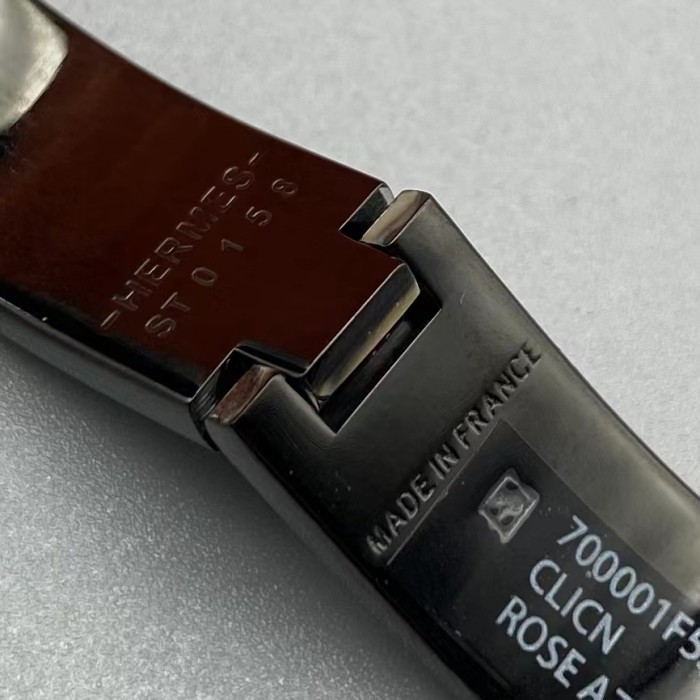 Matte black solid logo Bracelet