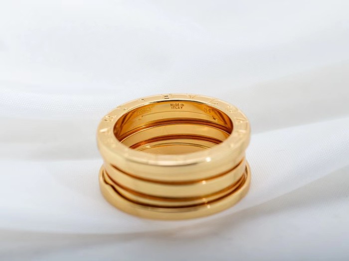 Three color wide small waist ring