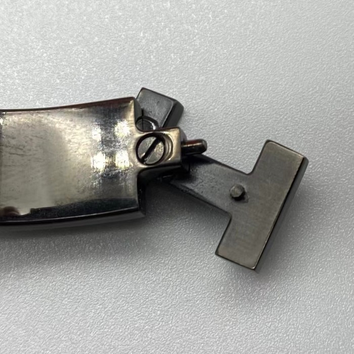 Matte black solid logo Bracelet