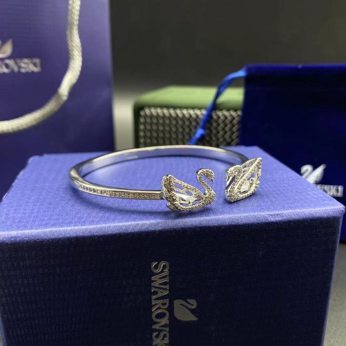 施华洛世奇双天鹅手镯