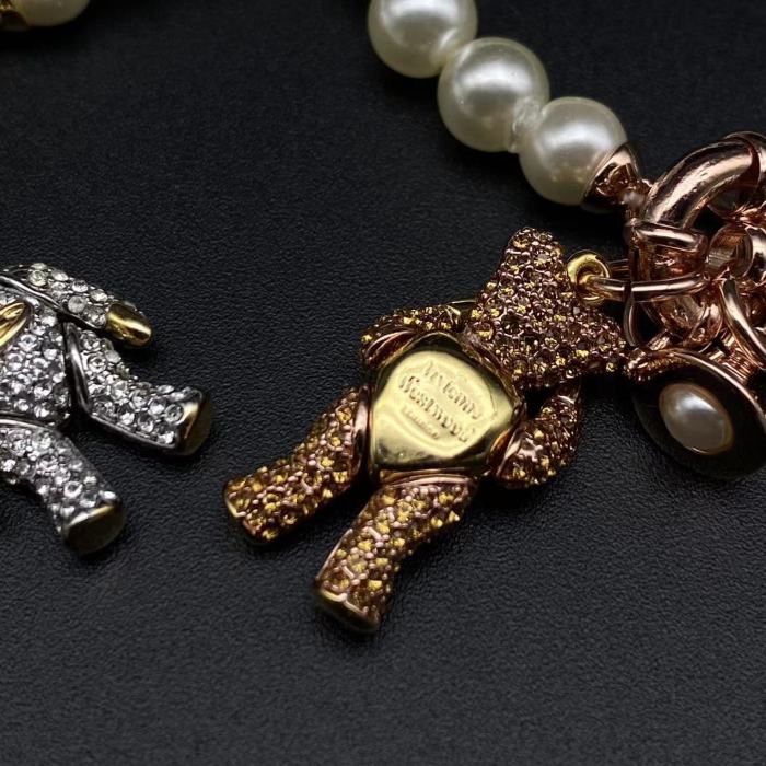 Little Bear Pearl Bracelet/Necklace