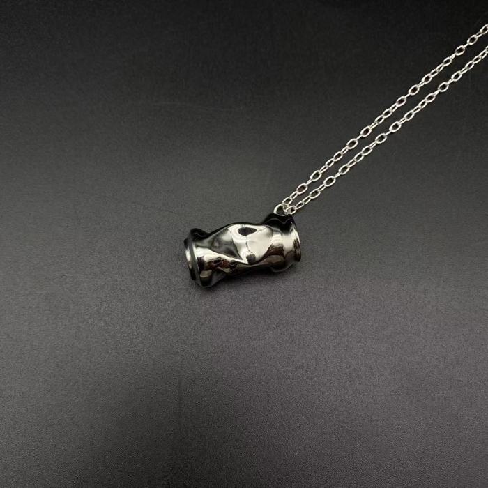 Sterling Silver 925 Coke Can Necklace