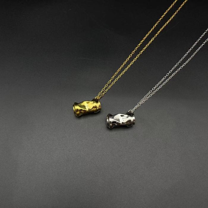 Sterling Silver 925 Coke Can Necklace