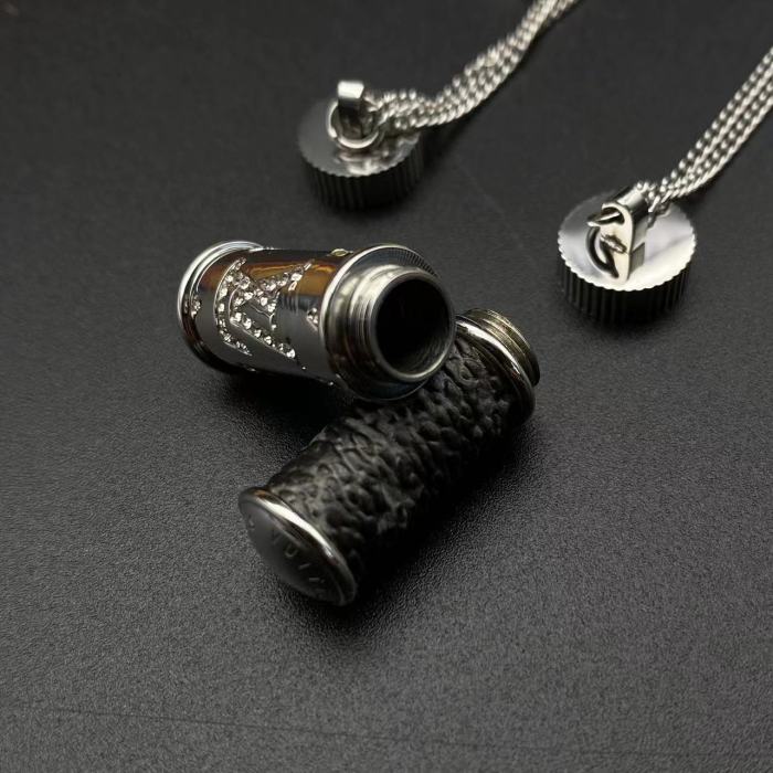 Small bottle Pendant Necklace