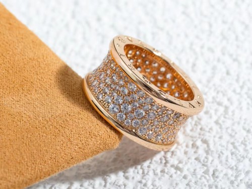 Diamond letter ring