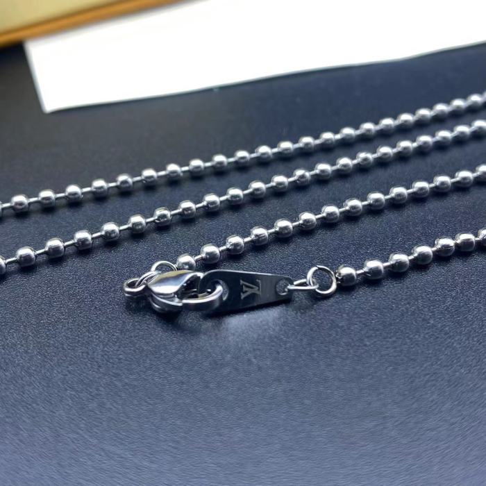 Double sided printing carved military brand Pendant Necklace