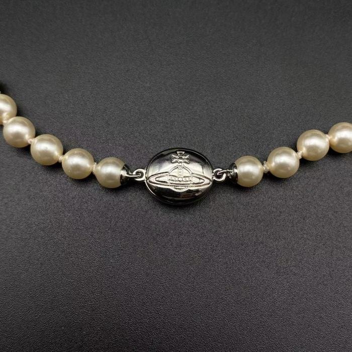 Western queen pearl diamond necklace