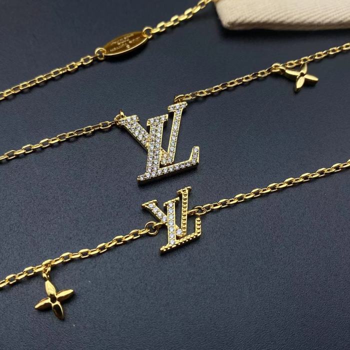 Full diamond Logo Necklace