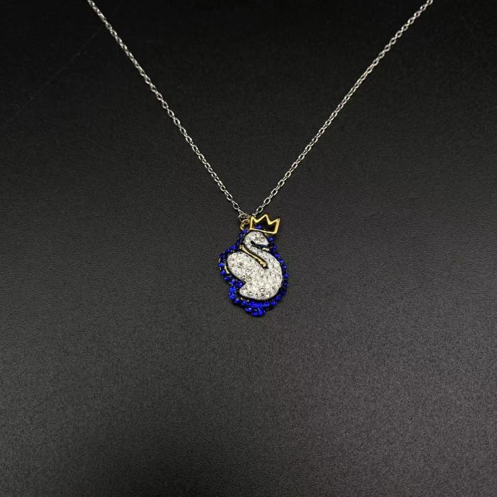 Swan pendant necklace