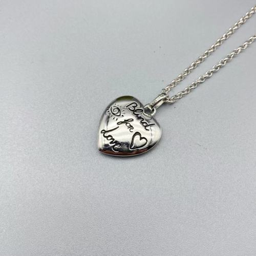 Love relief lettering Necklace Sterling Silver 925s