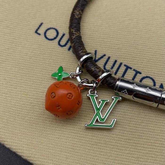 Leather Pendant Bracelet