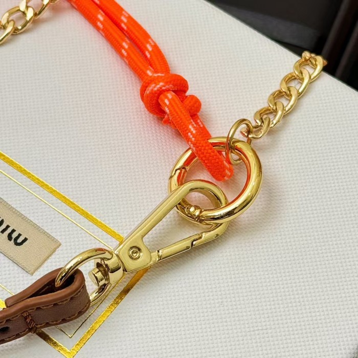 Multi colored hanging chain