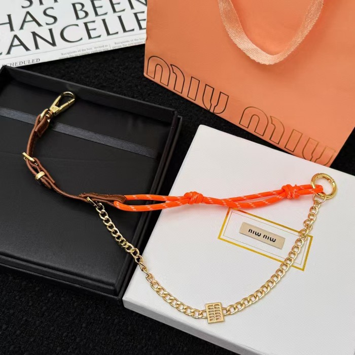 Multi colored hanging chain