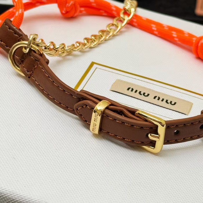 Multi colored hanging chain