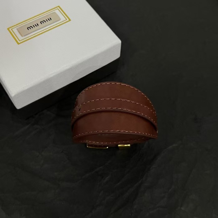 Wrapped belt bracelet