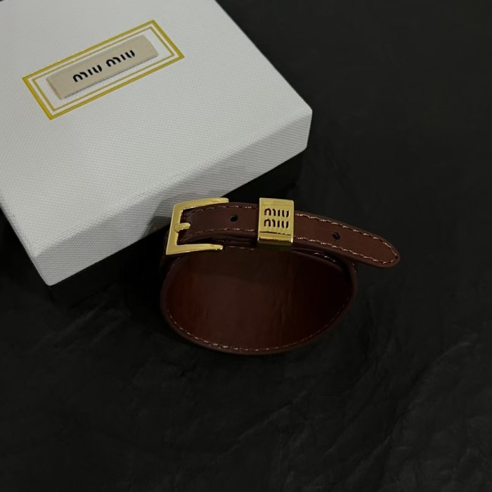 Wrapped belt bracelet