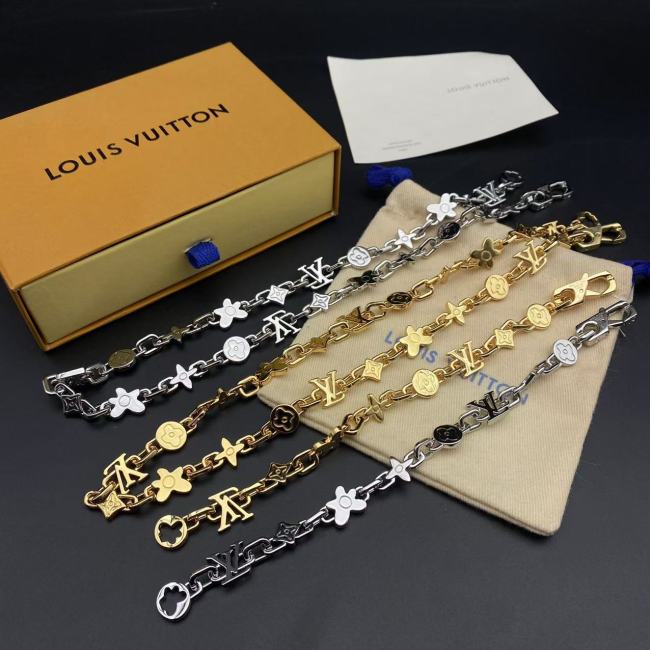 New small flower gold-plated bracelet necklace