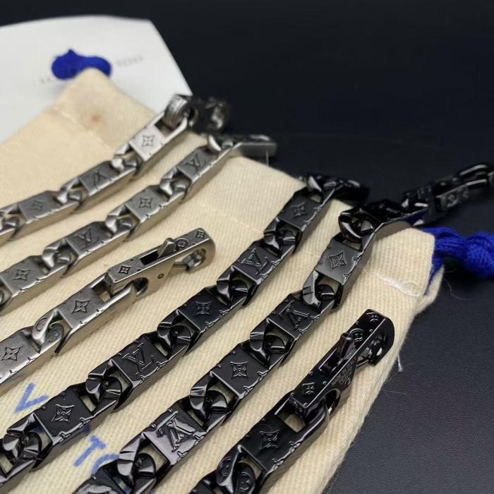 Two tone bracelet necklace