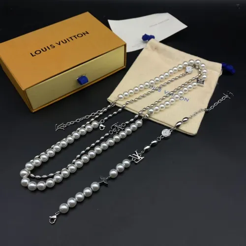 Round bead logo bracelet necklace
