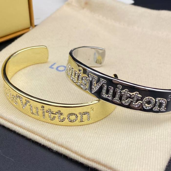 Diamond Text Bracelet