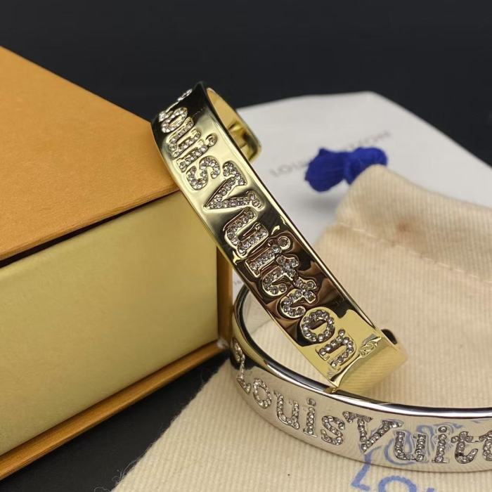 Diamond Text Bracelet