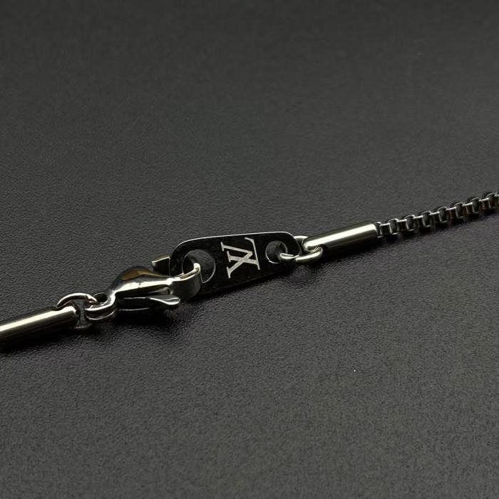 Logo pendant necklace