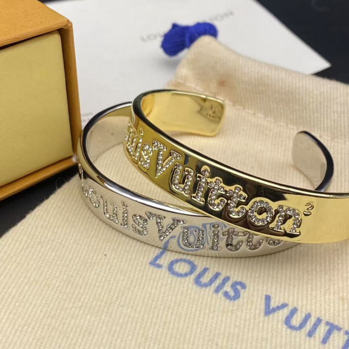 Diamond Text Bracelet