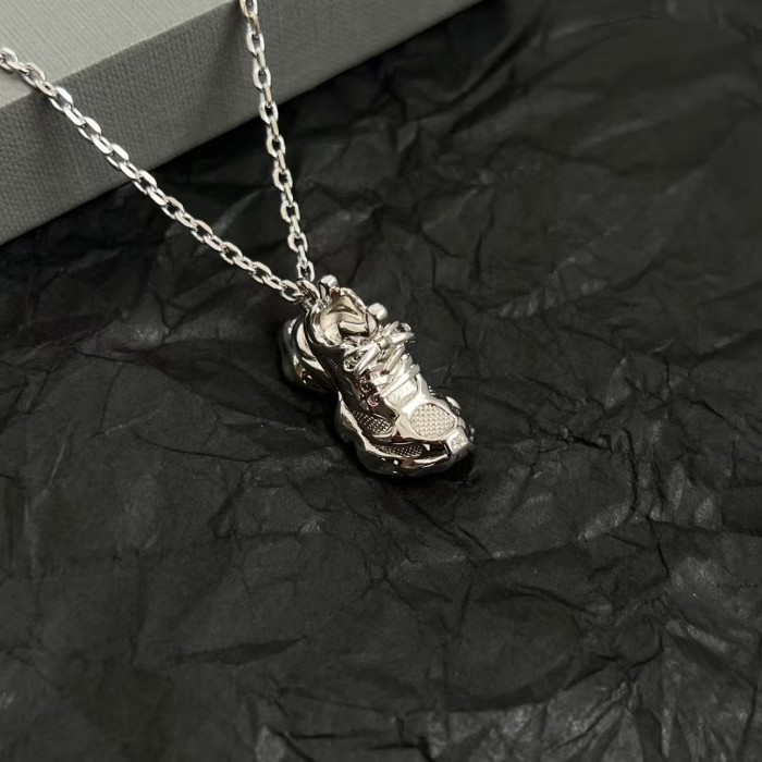 Shoe pendant necklace