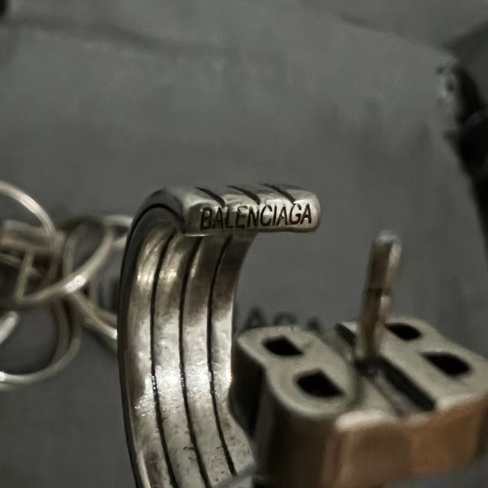 Double ring earrings