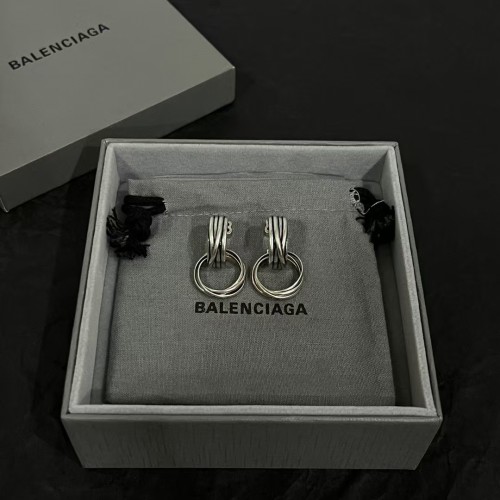 Double ring earrings