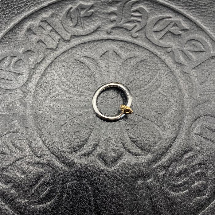 Gold plated nail ring