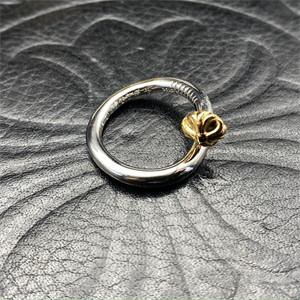 Gold plated nail ring