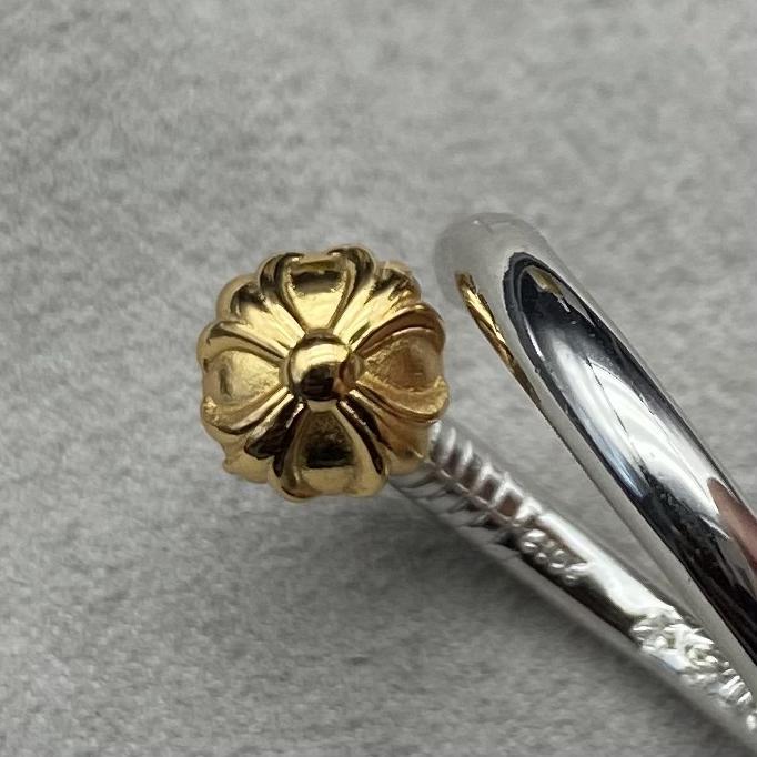 Gold plated nail ring