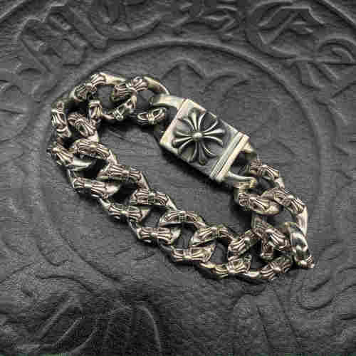 Square Cross Full Flower Bracelet