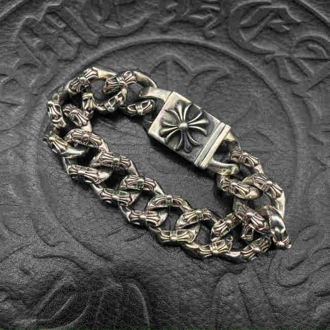 Square Cross Full Flower Bracelet