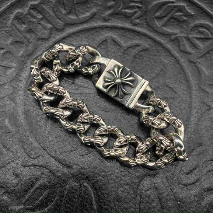 Square Cross Full Flower Bracelet