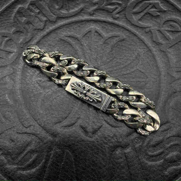 Half Flower ID Bracelet