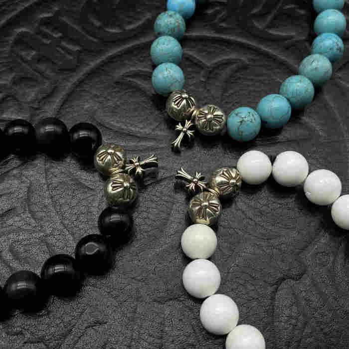 Four Silver Bead Bracelet