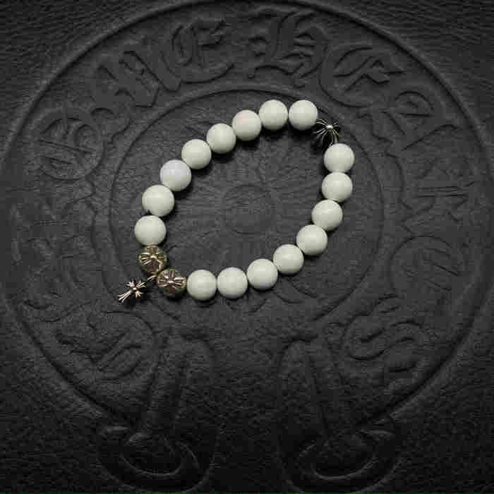 Four Silver Bead Bracelet