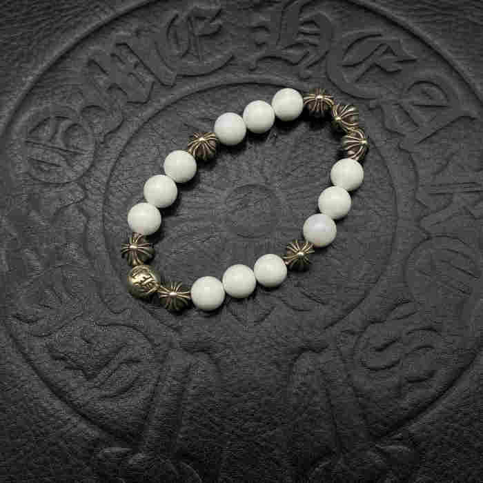 Eight Silver Bead Bracelet