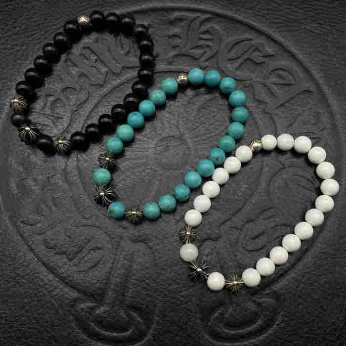 Four Silver Bead Bracelet