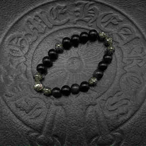 Eight Silver Bead Bracelet