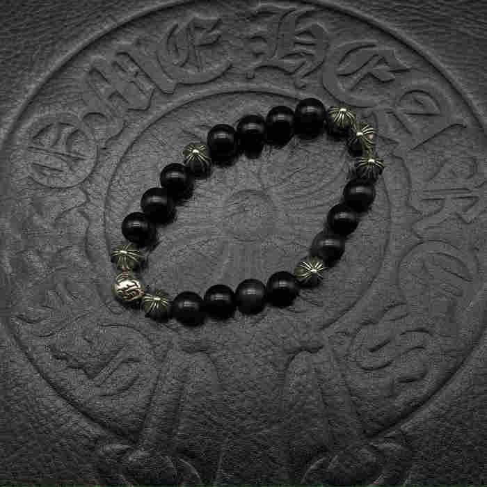 Eight Silver Bead Bracelet