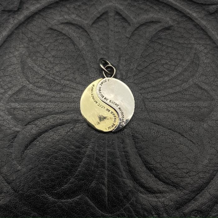 Gold plated Tai Chi pendant