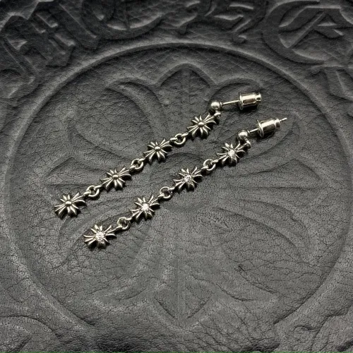 4 cross earrings with drill